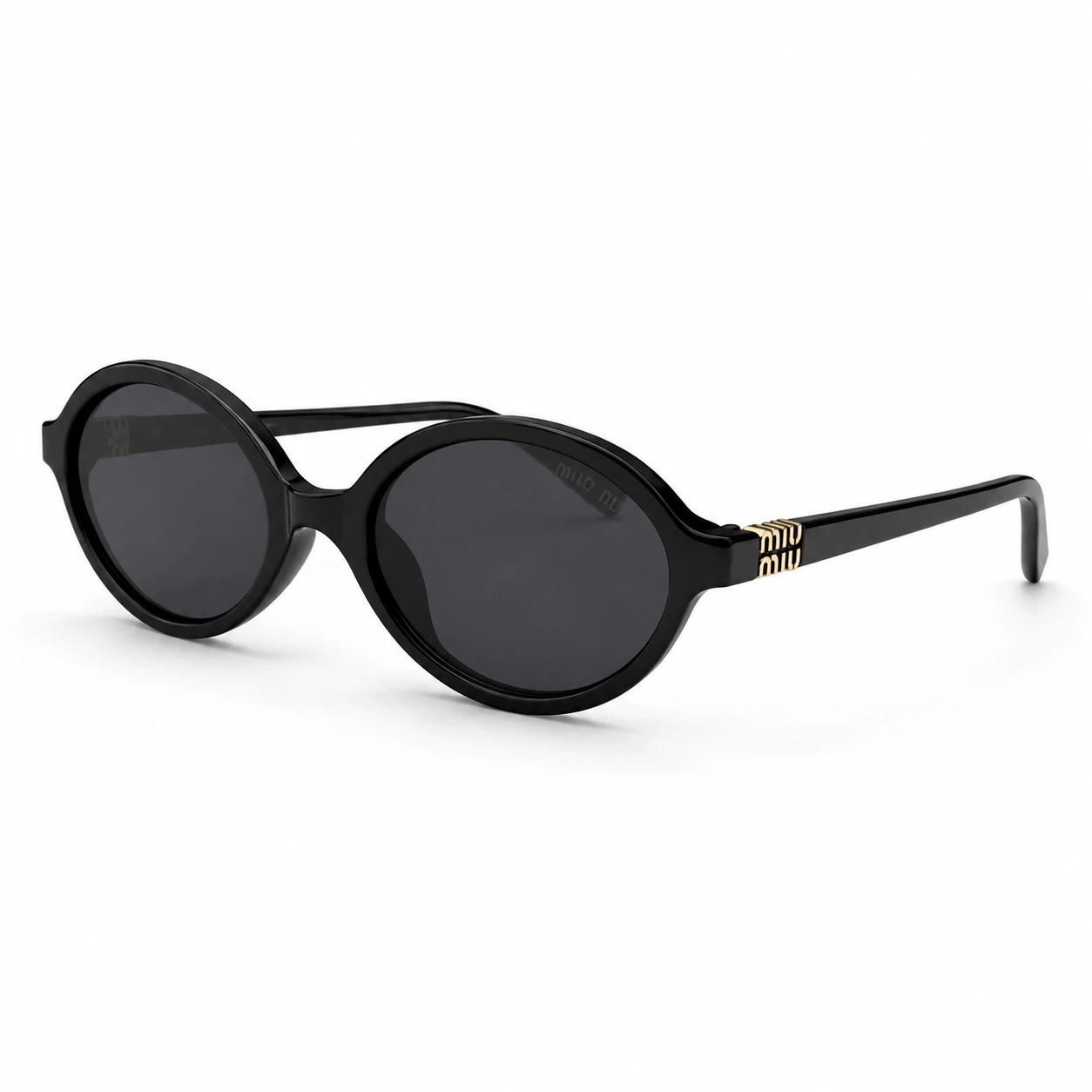 عینک آفتابی فریم گرد مدل miu miu
