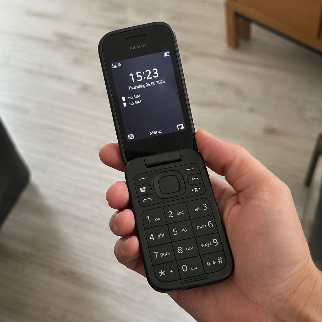 گوشی موبایل تاشو نوکیا Nokia 2660 Flip 4G ظرفیت 128 مگابایت (پک اورجینال)